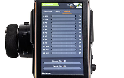 12-CHANNELS for the Spektrum™ iXSR+ 2.4GHz DSMR+® Intelligent Radio