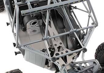 Aluminum Chassis and Injection Molded Composite Roll Cage