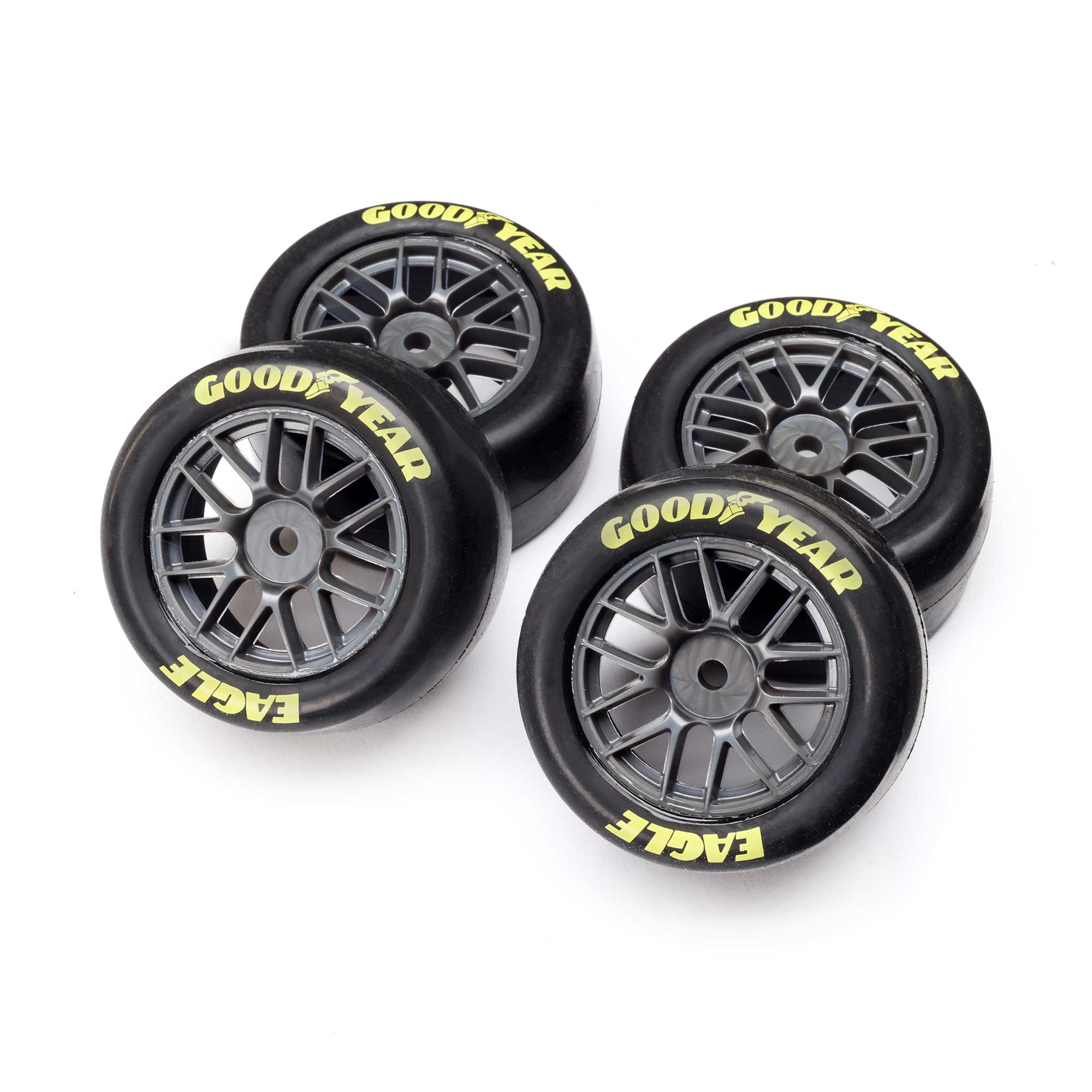 Goodyear Eagle Mounted Tires, Soft (4): NASCAR | Losi Goodyear Eagle Mounted Tires, Soft (4): NASCAR | Losi