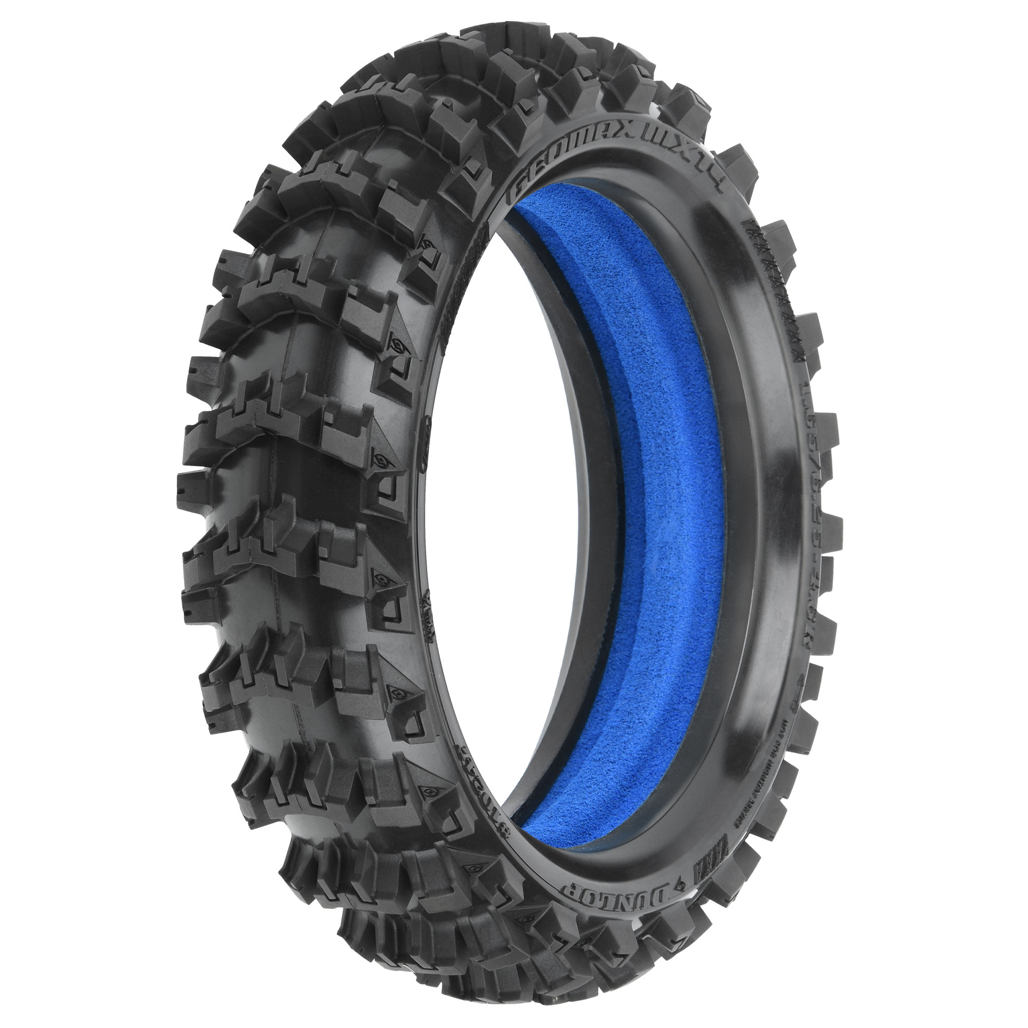 1/4 Dunlop Geomax MX14 V2 Bead CR4 Rear Tire: Promoto-MX | Losi