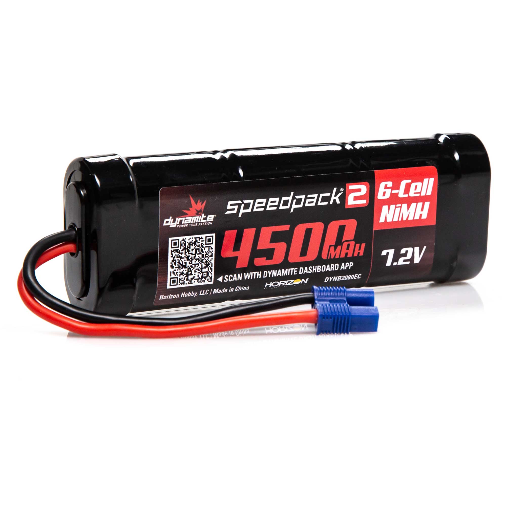 7.2V 4500mAh 6-Cell Speedpack2 Flat NiMH Battery: EC3 | Losi