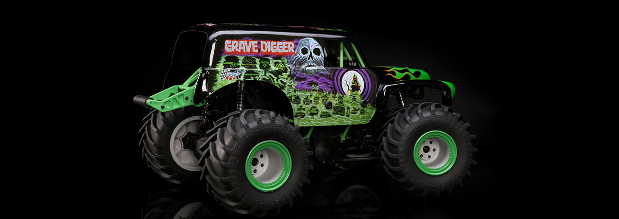 LMT Platform<br>This is the only Losi with front and rear solid axle platform with 1/8th scale electronics and drivetrain to deliver an impressive power-to-weight ratio.